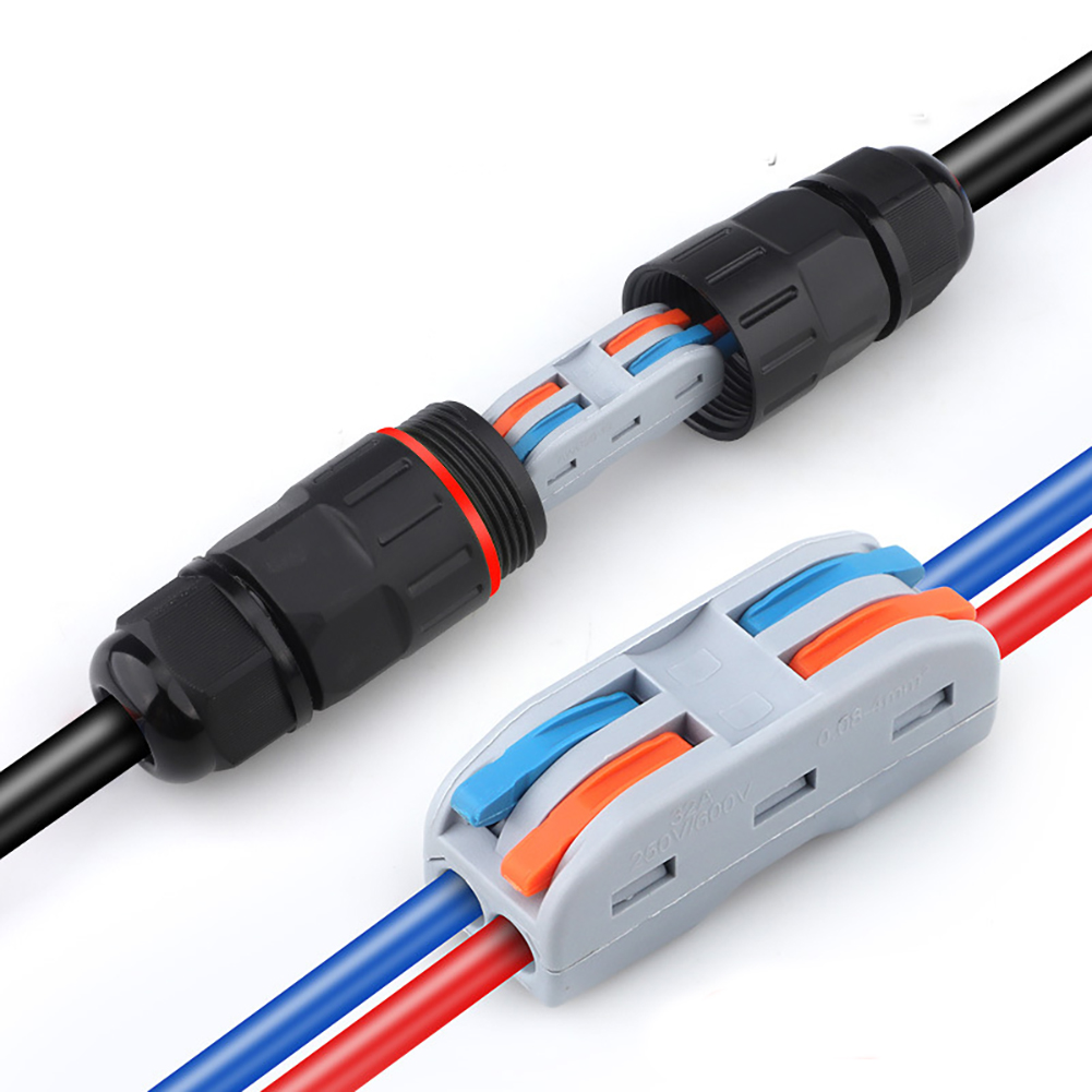 Outdoor Lighting Low Voltage - 1Pc 2 Pin 3 Pin Draadconnector