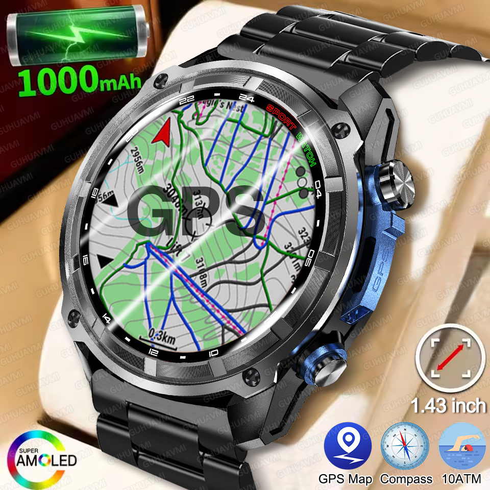 Outdoor Lighting Perspectives - T-Rex3 Pro GPS Offline kaart 1000mAh