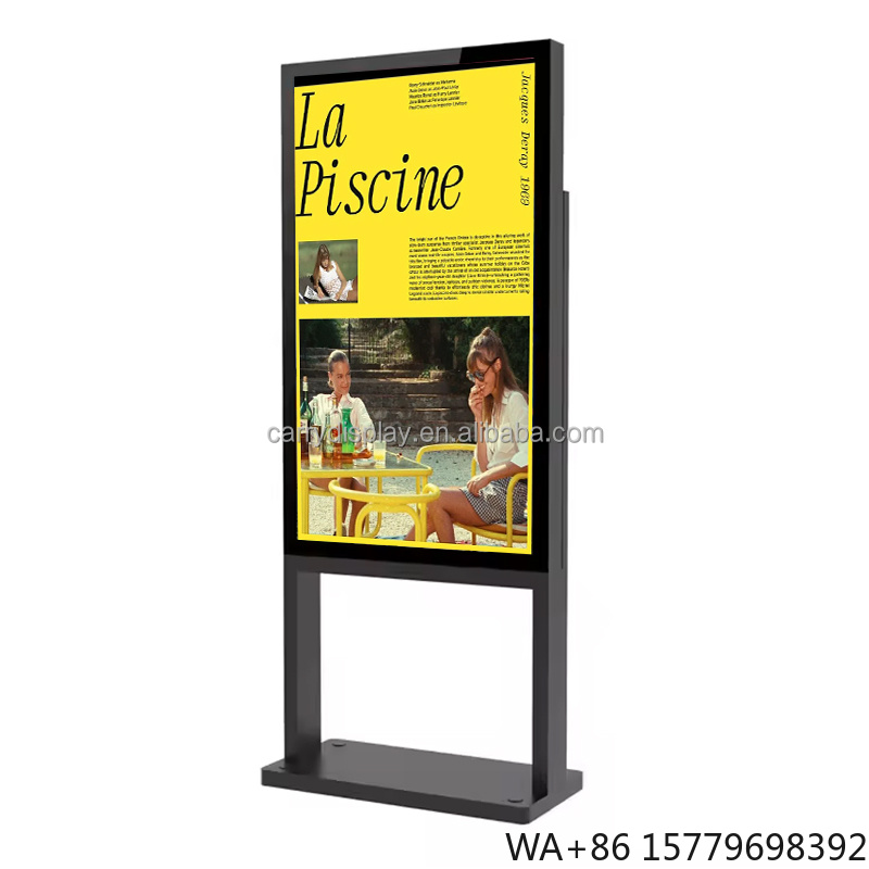 Color Changing Outdoor - 65 inch buitenreclame scherm, vrijstaand groot