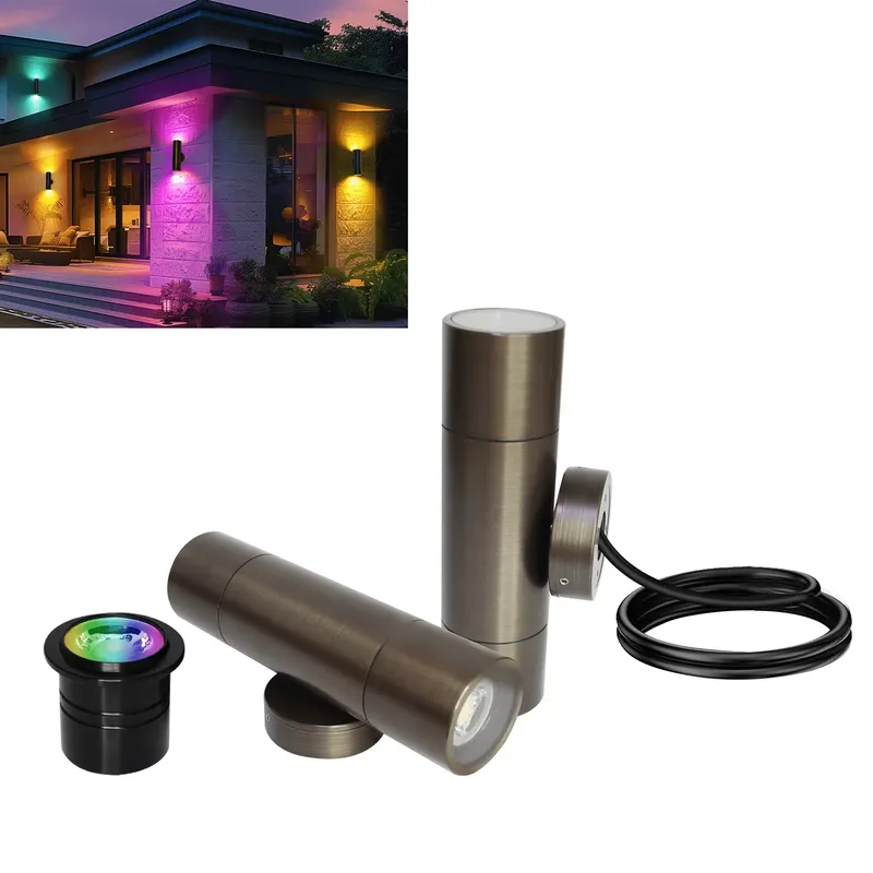 Wall Lighting Outdoor - Duurzame messing buiten LED wandlamp IP65