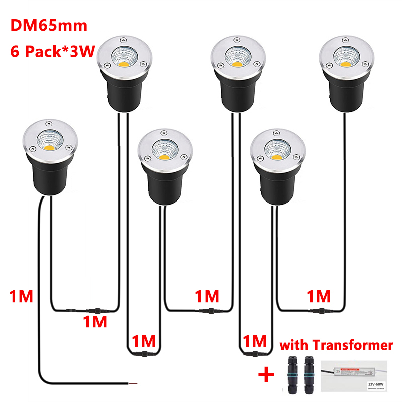 Outdoor Lighting Low Voltage - IP67 Waterdichte LED Inbouwlamp DC12V Laagspanning