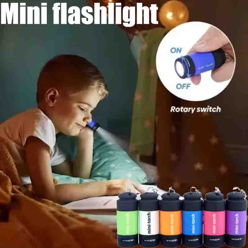 Outdoor Lighting B&Q - USB oplaadbare camping mini-zaklamp Sterk licht