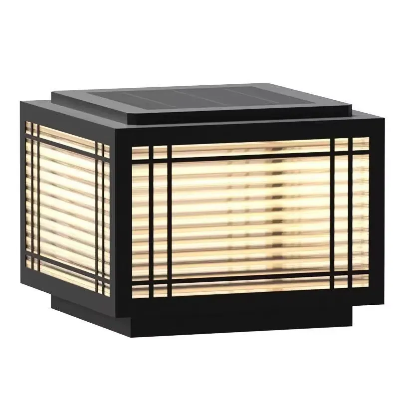 Wall Lighting Outdoor - Helderwitte buitenlamp voor de poort, zonne-aangedreven