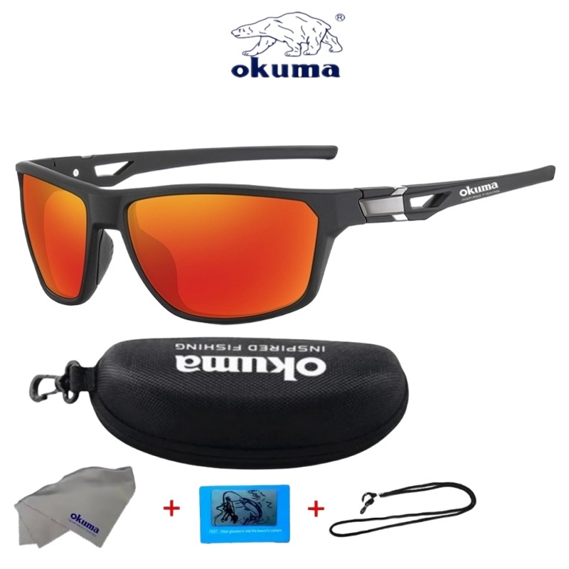 Color Changing Outdoor - OKUMA Nieuwe Gepolariseerde Outdoor Kleurrijke Sportzonnebril