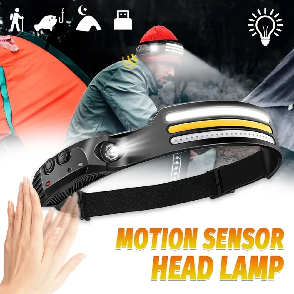 Oplaadbare COB LED-inductiekop - Outdoor Lighting Sensor recensie en prijs
