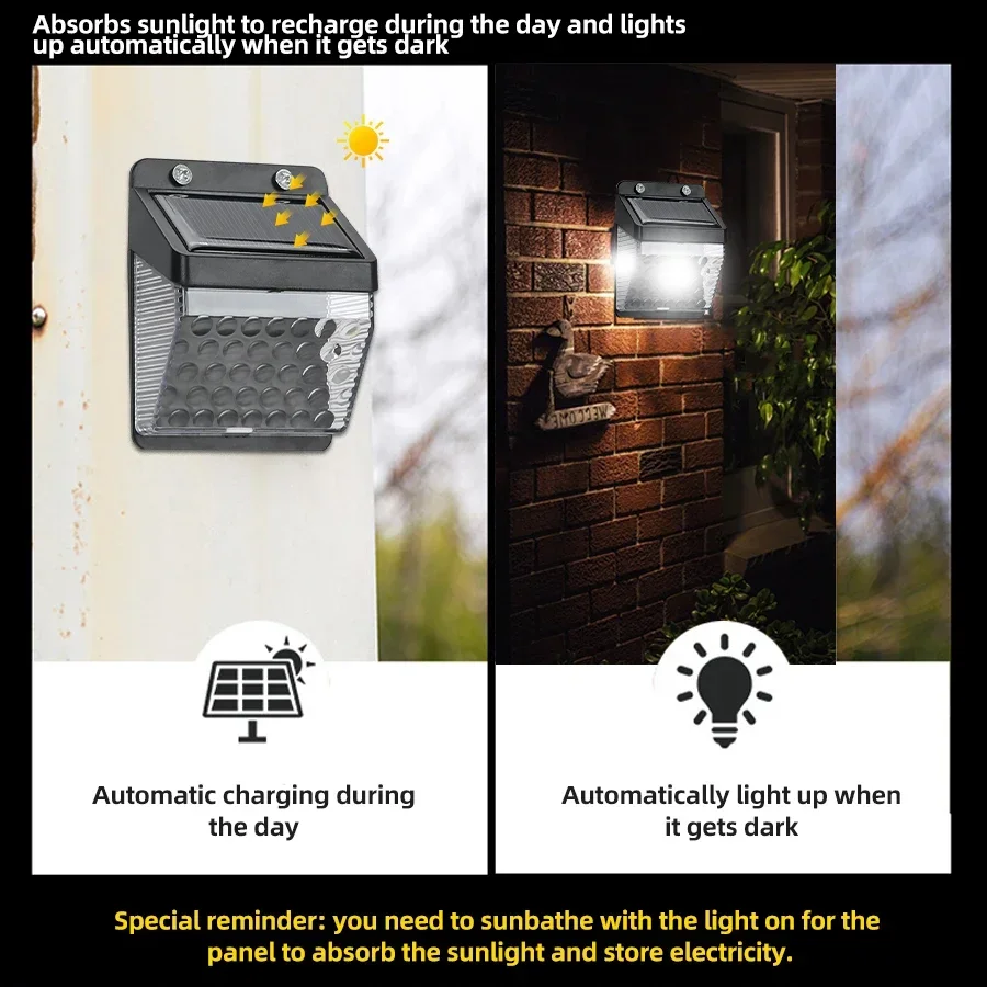 LED-zonnelamp PIR bewegingssen - Wall Lighting Outdoor recensie en prijs