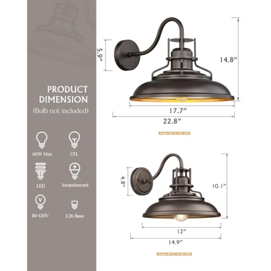 Buitenlamp voor schuur, buiten - Wall Lighting Outdoor recensie en prijs