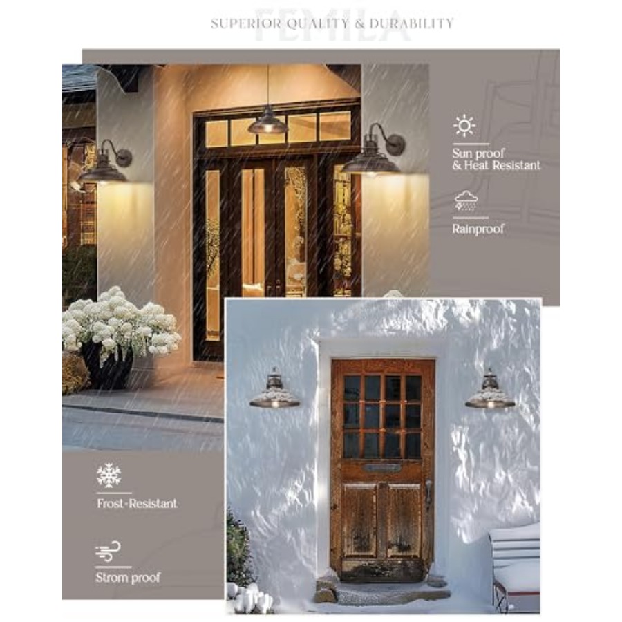 Buitenlamp voor schuur, buiten - Wall Lighting Outdoor recensie en prijs
