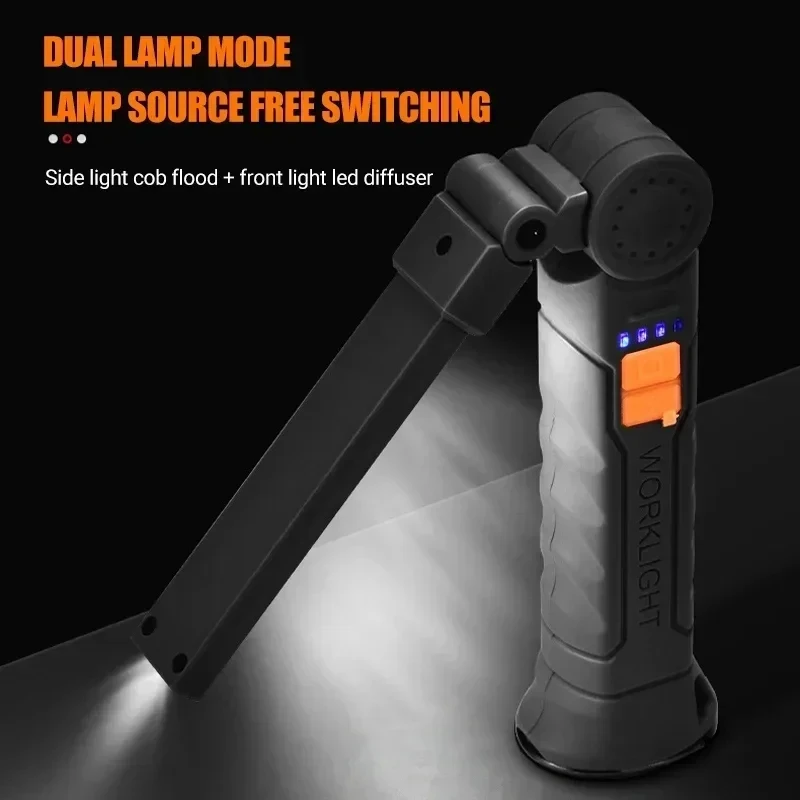 Draagbare COB LED-zaklamp USB  - Outdoor Lighting B&Q recensie en prijs