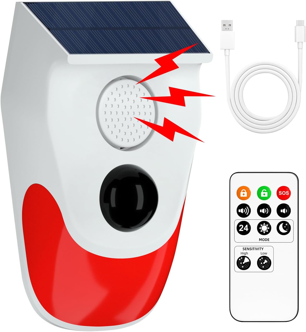 Zonne-bewegingssensor buitenal - Photocell Outdoor Lighting recensie en prijs