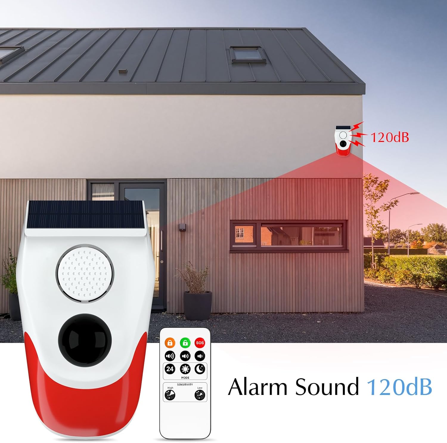 Zonne-bewegingssensor buitenal - Photocell Outdoor Lighting recensie en prijs