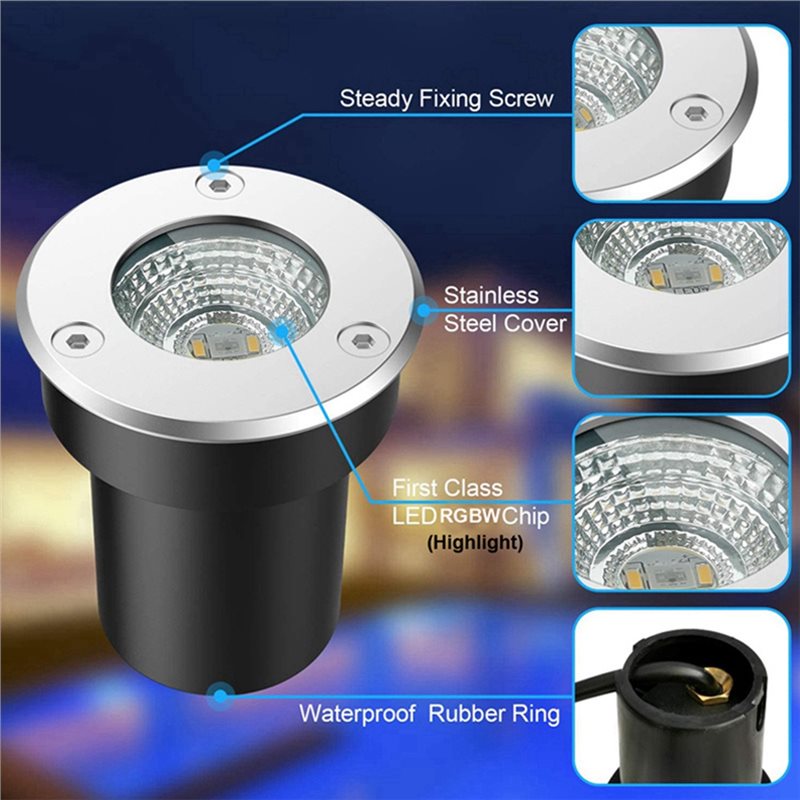 A01F-Buiten 12V RGBW In Grondl - Outdoor Lighting Low Voltage recensie en prijs