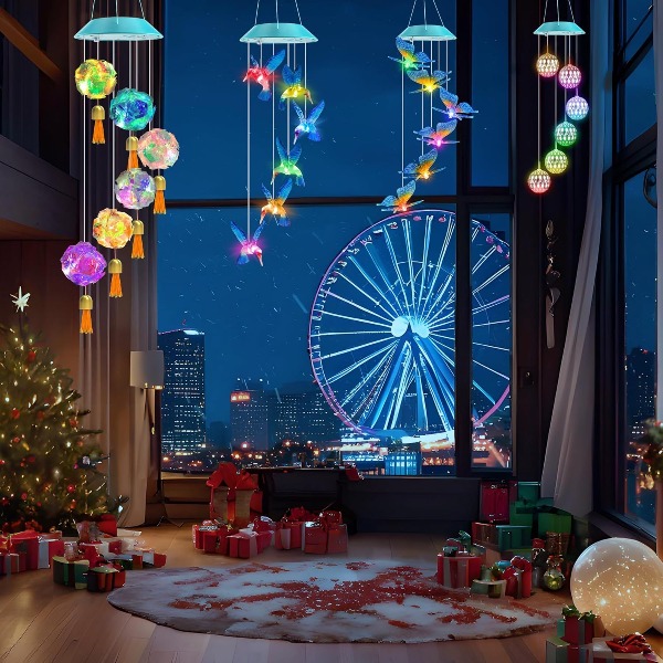 Zonne-windgong, kleurverandere - Color Changing Outdoor recensie en prijs