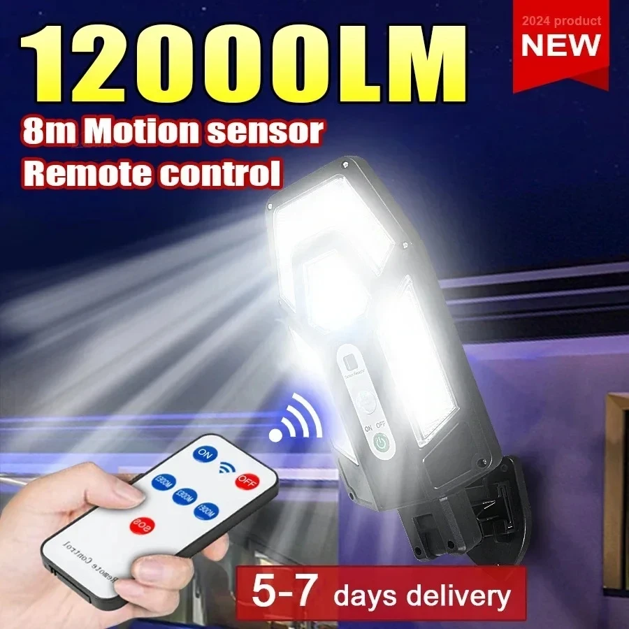 12000LM krachtige zonne-wandla - Outdoor Lighting Diy recensie en prijs