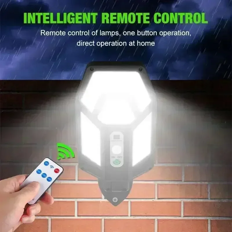 12000LM krachtige zonne-wandla - Outdoor Lighting Diy recensie en prijs