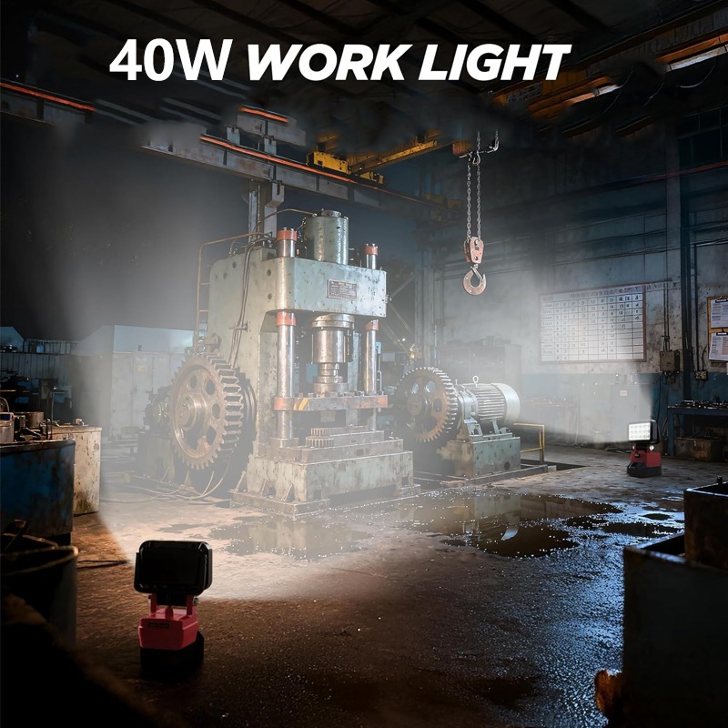 6000 Lumen LED-werklamp voor D - Outdoor Lighting Milwaukee recensie en prijs