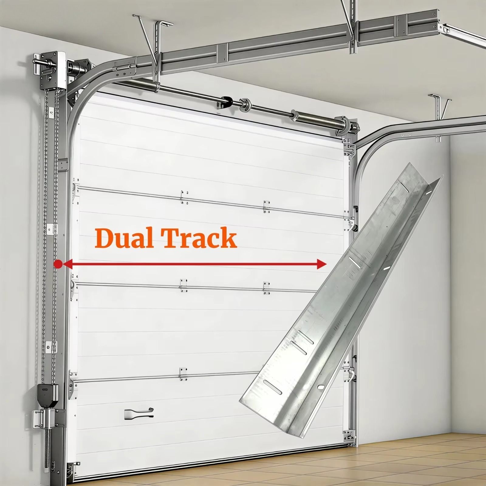 Garagedeur van aluminium, op m - Outdoor Lighting Sensor recensie en prijs