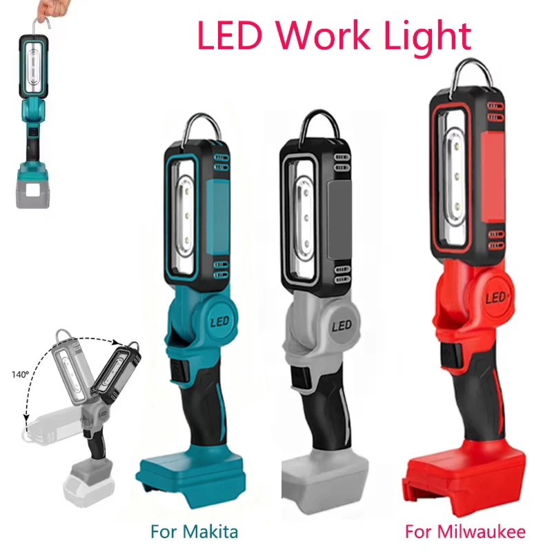 1200lm draadloze LED-werklamp  - Outdoor Lighting Milwaukee recensie en prijs