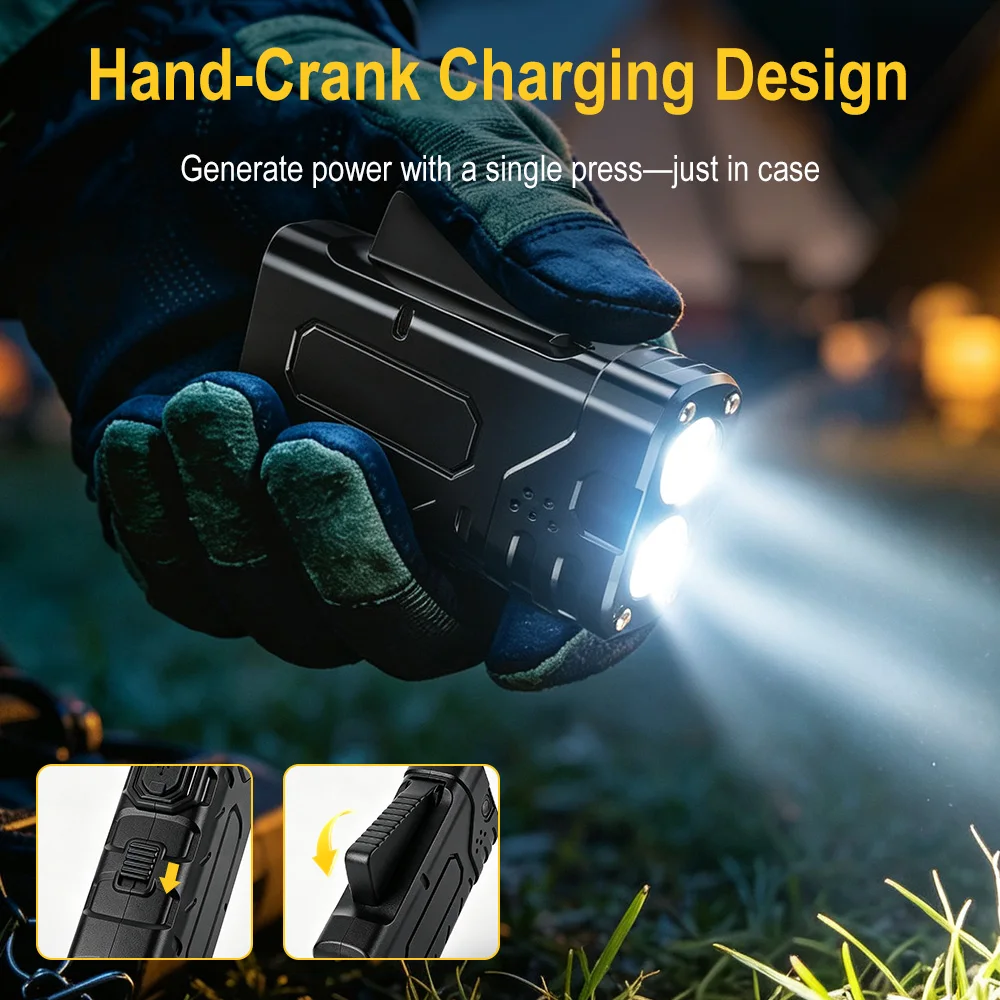 BORUIiT Handkruk EDC LED-zakla - Outdoor Lighting B&Q recensie en prijs