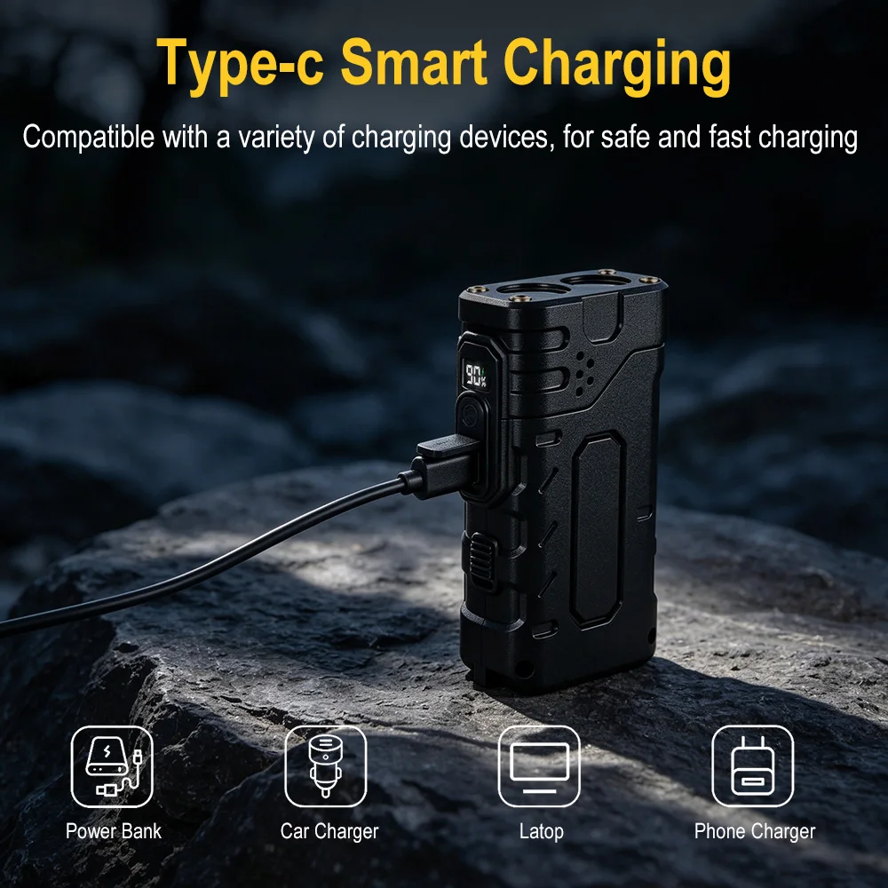 BORUIiT Handkruk EDC LED-zakla - Outdoor Lighting B&Q recensie en prijs