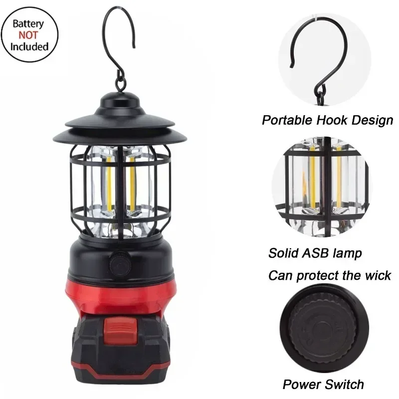 LED-werklamp Campinglantaarn v - Outdoor Lighting Milwaukee recensie en prijs