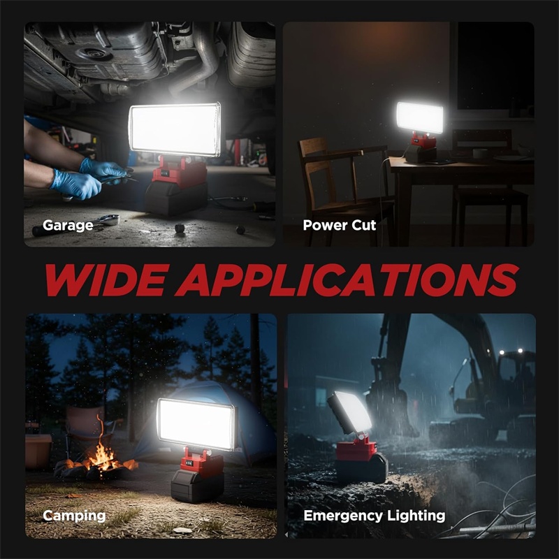 Handheld LED-werklamp voor Mil - Outdoor Lighting Milwaukee recensie en prijs