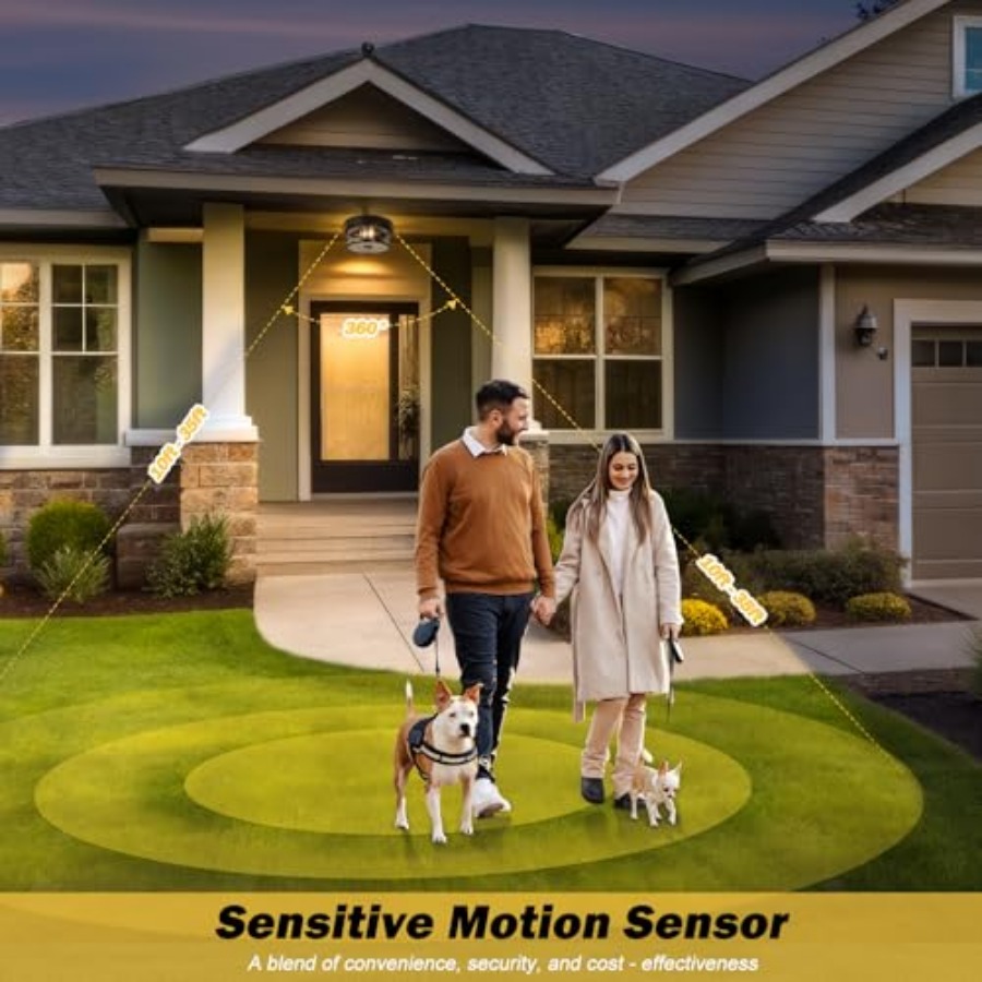 Buitenplafondlamp met beweging - Outdoor Lighting Sensor recensie en prijs