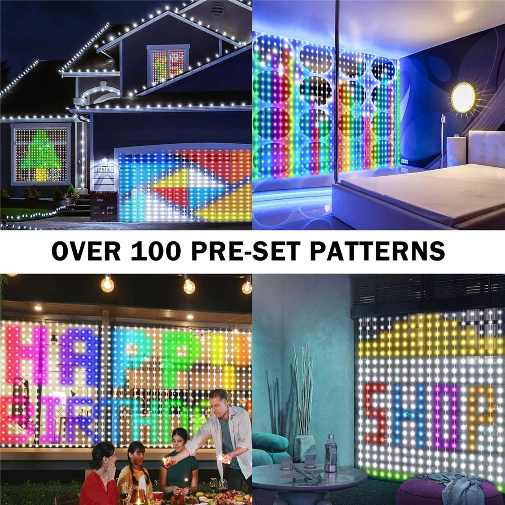 1/2PCS 400LED Gordijnverlichti - Outdoor Lighting Diy recensie en prijs