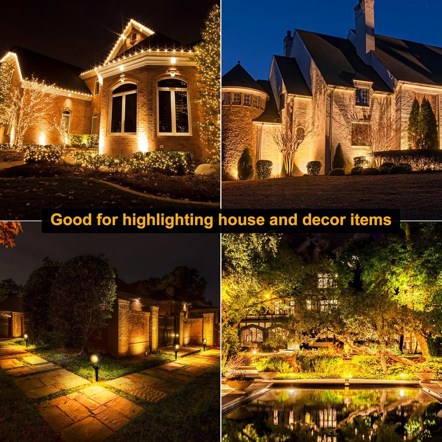 4/6/8LEDS 3000K Outdoor Spotli - Outdoor Lighting Low Voltage recensie en prijs