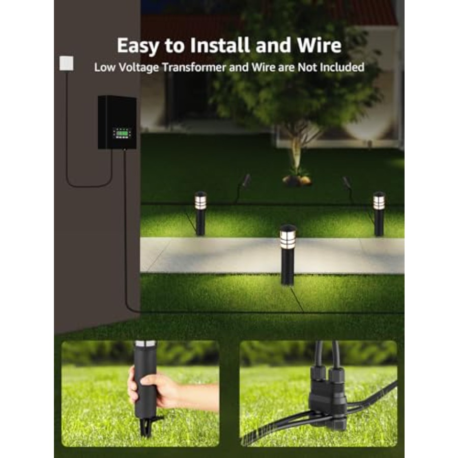4-pack laagspanningspadverlich - Outdoor Lighting Low Voltage recensie en prijs
