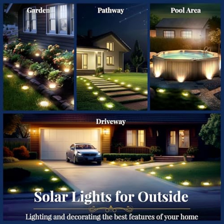 Solar Ground Lights Solar Ligh - Outdoor Lighting Led recensie en prijs