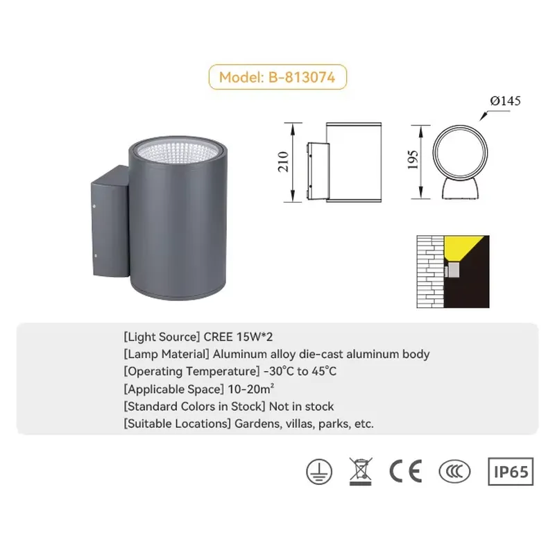 Origineel groothandelsontwerp  - Wall Lighting Outdoor recensie en prijs